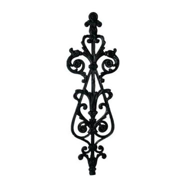 Imagem de Grade de Ferro Fundido Harpa Sacada Varanda Escada 83x26cm - UNICLÁUDI