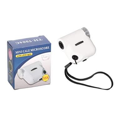 Imagem de Microscópio portátil, microscópio portátil, microscópio de bolso para leitura de jornais, reparo eletrônico, reparo de relógio, etc.