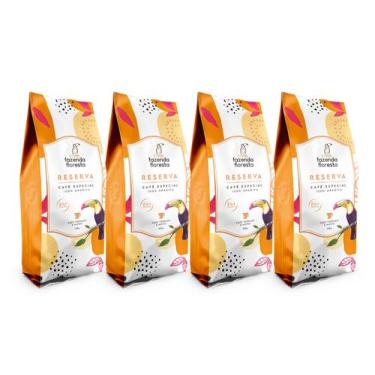 Imagem de Kit Café Especial Fazenda Floresta Reserva Moído  4 pacotes de 250g - 