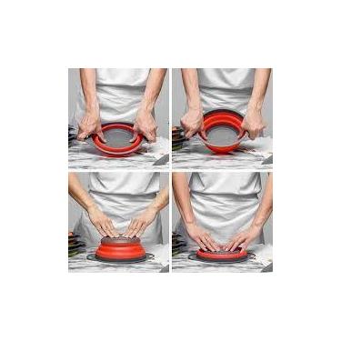 Imagem de Escorredores Salada Universal Lava Tudo Redondo-imediato - ALUMINIO VI