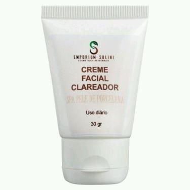 Imagem de Creme Facial Hidratante Clareador - Emporium Solini