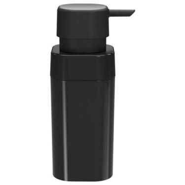 Imagem de Porta Sabonete Líquido Splash 290 ml Preto - COZA