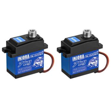 Imagem de Servo Digital à Prova D'Água INJORA 2065 - 7kg para Carros RC 1/10