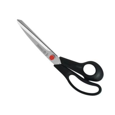 Imagem de Tesoura Inox Reforçada para Costura com Cabo Plástico Ponto Vermelho -