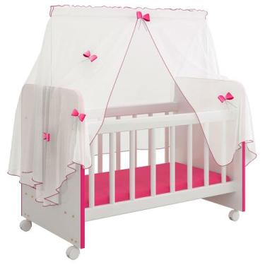 Imagem de Berço Para Boneca Magia C02 Brinquedo Infantil - Lyam Decor, Rosa