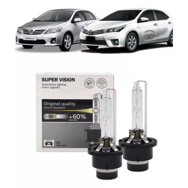 Imagem de 2x Lampada Xenon D4r 4300k Toyota Corolla Altis 2008 A 2019 - SuperVis