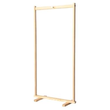 Imagem de Whtkoph Suporte de Sino de Vento de Madeira, Fácil de Montar, Suporte de Exibição de Gongo Estável para Sala de Chá, Meditação, Mesa de Quarto, 36cm