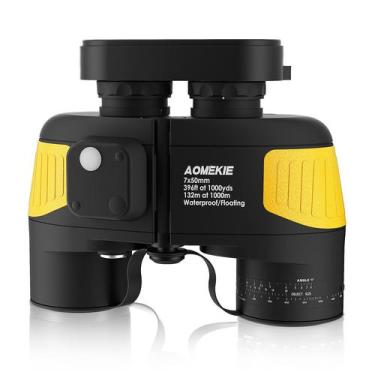 Imagem de Binóculos AOMEKIE Marine 7x50 impermeáveis com telêmetro