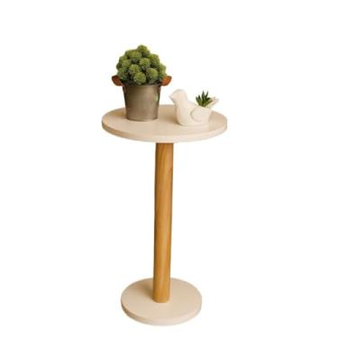 Imagem de Mesa De Canto Paris Mesa Lateral Sala Decoração Casa(Unitaria 40cm Branca)
