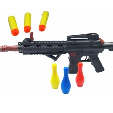 Imagem de Arma de Brinquedo Infantil M16 – Fuzil com Tiro de Gel, Diversão Segura