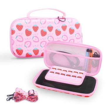 Imagem de Dpofirs Estojo de Armazenamento for Switch 2, Portátil Viagem Todos Hard Bag Protetora para Console Controller & Acessórios, Shell Rígido Capa Protetora Bag (com alça)