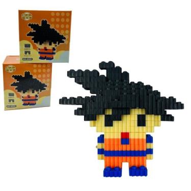 Imagem de Bloco Mágico de Montar Tipo Lego Anime Escolha o Personagem - Macall, 