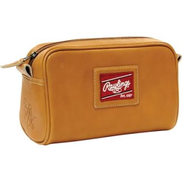 Imagem de Rawlings | Kit de viagem Coleção de bolsas de higiene | Couro genuíno | Coração da pele | Tan | 10 x 20 x 12 cm
