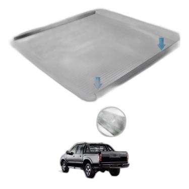 Imagem de Protetor Borda Caçamba Lateral Gm S10 Cab Dupla 1996 Á 2011