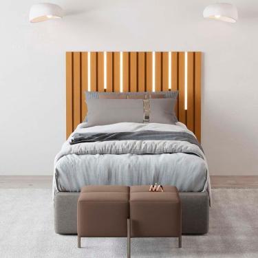 Imagem de Cabeceira Solteiro Ripada Suspensa Nature Maracá Jb Bechara