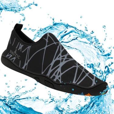 Imagem de Sapatilha Aquatica Neoprene Sola de Borracha Antiderrapante náutica - 