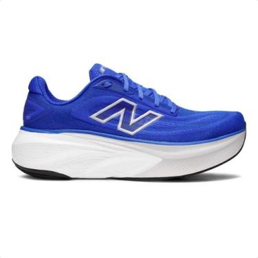 Imagem de Tênis New Balance More V6 Masculino, 41, Azul, Marinho