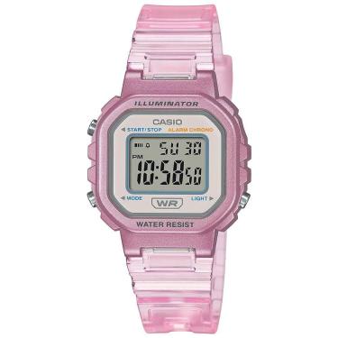 Imagem de Relógio CASIO rosa digital feminino LA-20WHS-4ADF