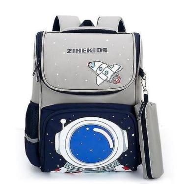 Imagem de Mochilas mochila escolar infantil para meninos mochila de desenho anim