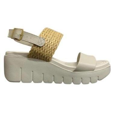 Imagem de SANDÁLIA MOLECA SALTO ANABELA REF: 5536.109 FEMININO-Feminino