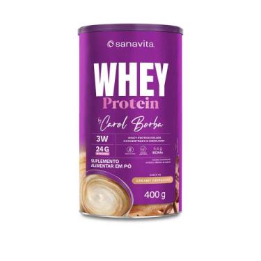 Imagem de Whey Protein by Carol Borba Creamy Cappuccino - Sanavita