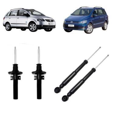 Imagem de Par Amortecedor Dianteiro E Traseiro Crossfox 2005 A 2018