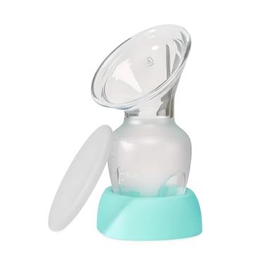 Imagem de Bomba Tira Leite Manual de Silicone NT-22 Life, Coletor de Leite Materno Portátil e Confortável para Amamentação, Extrator Ergonômico e Livre de BPA para Mães
