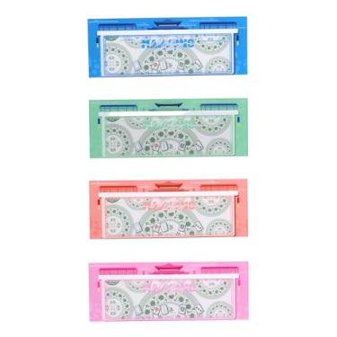 Imagem de 4un Fofo Guia para Cartas Mahjong & Localizador Linhas, Multicolor Acrílico Leitor Linhas Cartas Mahjong Ferramenta Prática para Iniciantes Viagem Festas Noites de Jogos