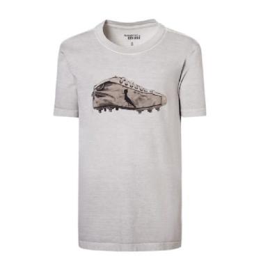 Imagem de Camiseta Estampa Chuteira Reserva Mini, Gelo, 04