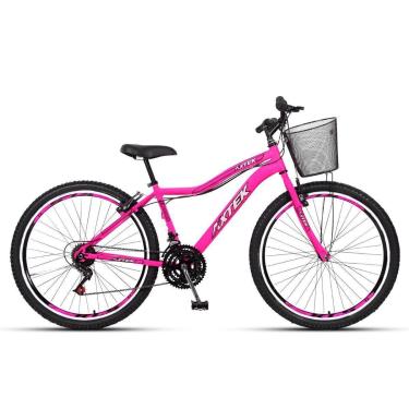 Imagem de Bicicleta Aro 26 Alum Axtek Sport Gold V-Brake Mtb 21V Feminina-Feminino