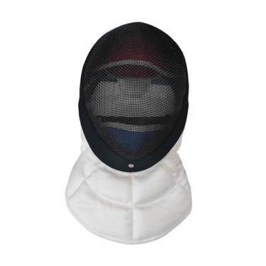 Imagem de YIJU Máscara de esgrima, equipamento de proteção, máscara confortável, capa facial portátil, capacete de esgrima para prática, acessórios de competição, Xl
