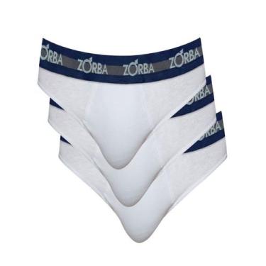 Imagem de Kit/3 Cuecas Slip Zorba 633764 Masculina Max Algodão T. P/GG, P, 243, 