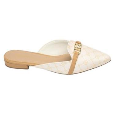Imagem de MULE RAFITTHY FEMININA CASUAL 18.18001A OFF WHITE-Feminino