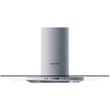 Imagem de Coifa de Ilha Brastemp 100cm 5 e 6 Bocas Vidro Plano BAV10AR