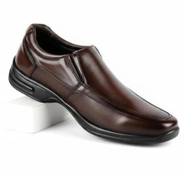 Imagem de Mocassim Masculino Loafer Ortopédico Verniz Calce Fácil Moderno-Masculino