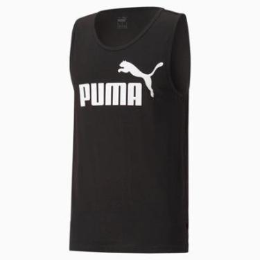 Imagem de Regata Puma ESS Tank Masculina - Preta-Masculino