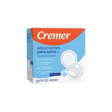 Imagem de Absorvente para Seios Cremer 12 Unidades Com Fita Aderente - 705084ABS