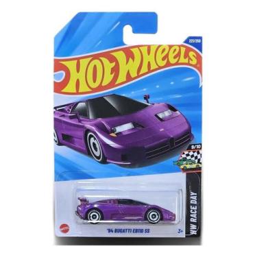 Imagem de Carrinho Hot Wheels 94 Bugatti Eb110 Ss Race Day 2025 Jbb36 - Mattel