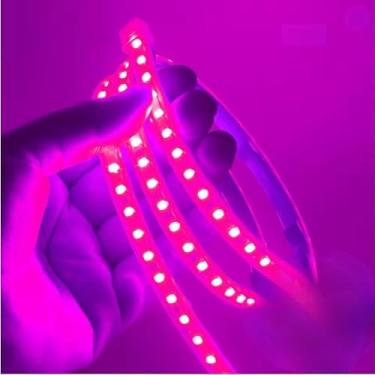 Imagem de Kit Mangueira LED Direta 5050/2835 IP65 120 LEDs por Metro – 1m a 10m 18W/m Bivolt 110V/220V(110v rosa)