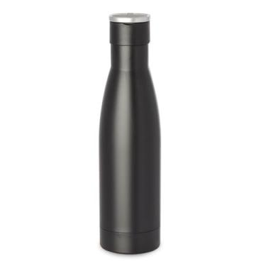 Imagem de Garrafa Térmica em Aço Inoxidável 304, Parede Dupla, 1.3L, Preta, com Alça, Reutilizável, Isolamento Térmico