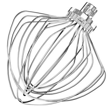 Imagem de XINCAN Acessório de chicote de 11 fios de aço inoxidável kn211ww para misturador de tigela kitchenaid Tigela de 7 quartos, substituto de batedor de aço inoxidável para misturador auxiliar de