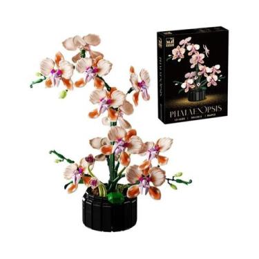 Imagem de Orquídea Cymbidium Phalaenopsis Flores Eternas Planta Em Vaso Blocos D