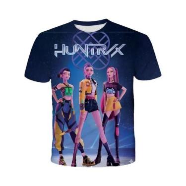 Imagem de Camiseta Infantil KPop Demon Hunters Tiger Para Meninos E Meninas, Cam