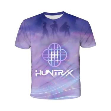 Imagem de Camiseta Infantil KPop Demon Hunters Tiger Para Meninos E Meninas, Cam