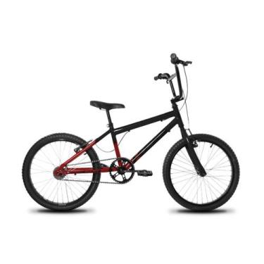 Imagem de Bicicleta Infantil Aro 20 Masculina para Meninos BMX - KOG, Vermelho c