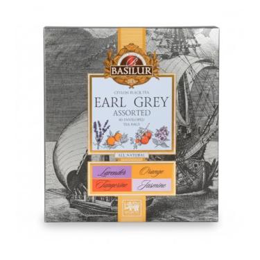 Imagem de CHÁ BASILUR EARL GREY FLORES E FRUTAS 40 SACHES