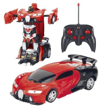 Imagem de Carro Transformável Controle Remoto 1:18 Mega Formers Auto Neptune Ver