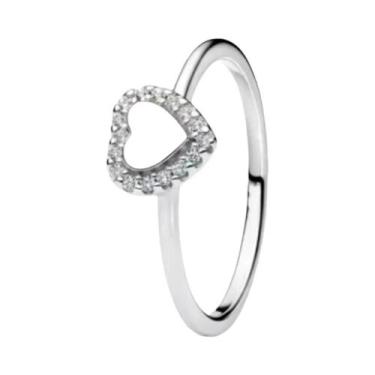 Imagem de Anel Feminino De Prata Esterlina 925 Com Estrela, Lua E Patinha, Joia 