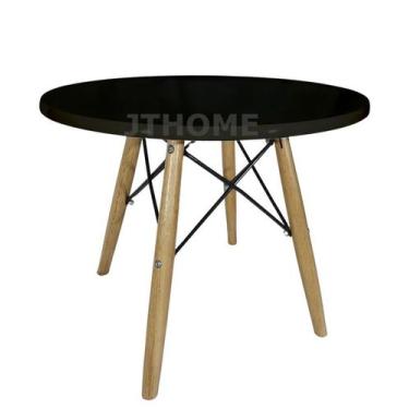 Imagem de Mesa Redonda 52cm Eiffel Charles Eames Infantil Lateral Centro - JTHOM