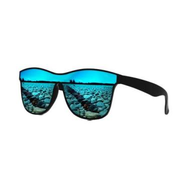 Imagem de Óculos De Sol Esportivos Polarizados Unissex Oversized MAXJULI, Óculos